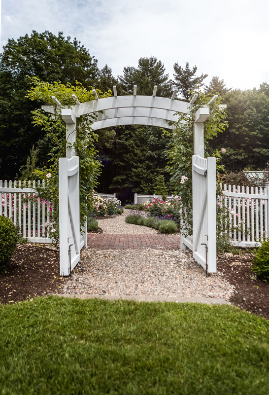 The archway.