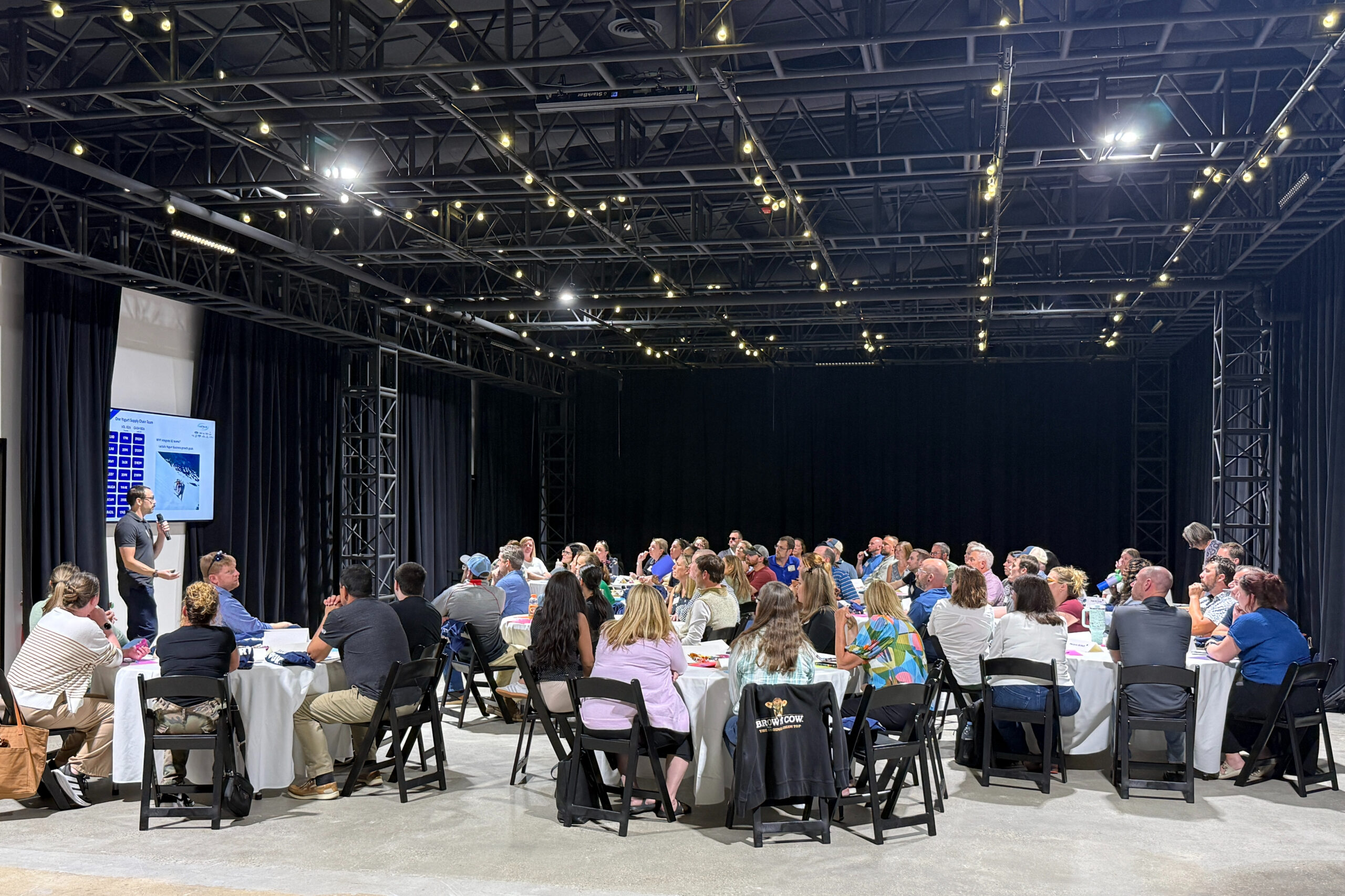 A conference at the Gardens at Queen City Center